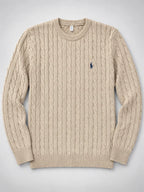 Knitted Round-Neck Sweater