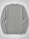 Knitted Round-Neck Sweater