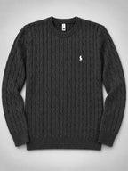 Knitted Round-Neck Sweater