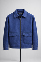 suede classic shacket