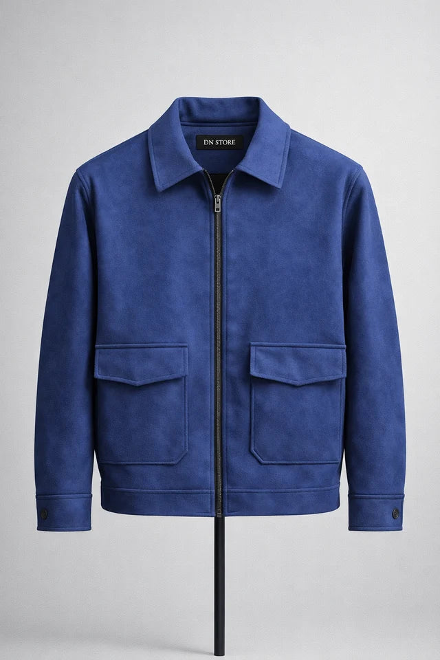 suede classic shacket