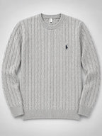 Knitted Round-Neck Sweater