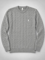 Knitted Round-Neck Sweater