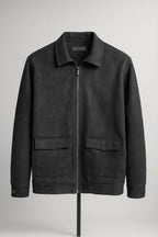 suede classic shacket
