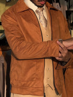 suede classic shacket
