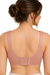 LASER CUT COMFORTLIFT NURSING BRA -PEACH