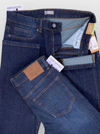 Men's Relaxed Bootcut Fit Tinted Blue Jean