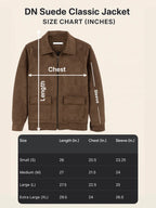 suede classic shacket