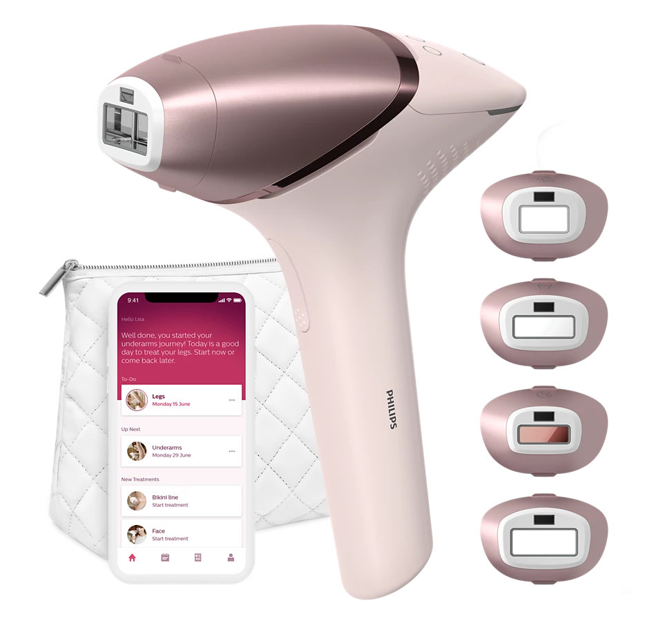 BRI958/60 Lumea IPL 9000 Series Hair removal device with SenseIQ