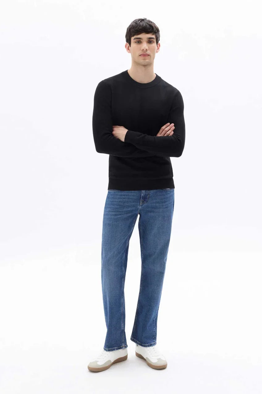 Men's Slim Fit Dark Blue Jean