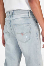 Men's Slim Fit Light Blue Jogger Jean