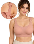 LASER CUT COMFORTLIFT NURSING BRA -PEACH