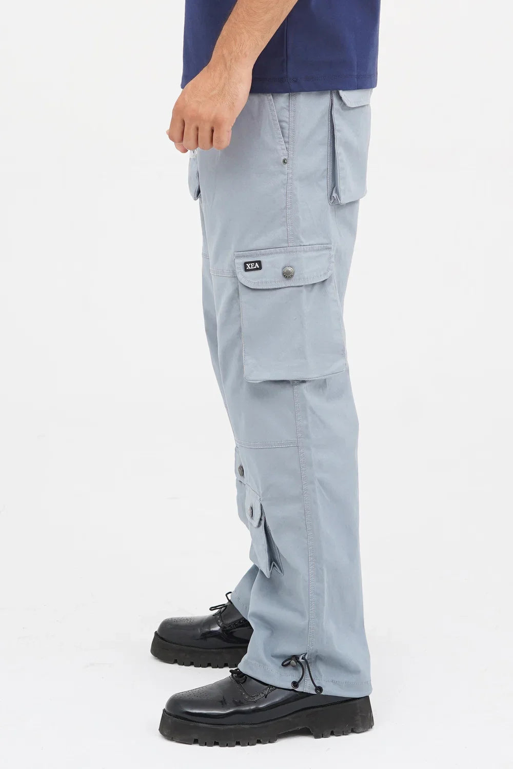 BAGGY FIT CARGO DENIM